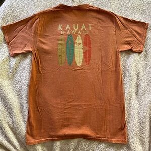 NWT Vintage Kauai for Life T-Shirt Hawaii - Island Red Rocks Color, Unisex M
